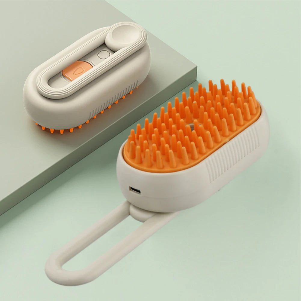 3 in 1 Electric Spray Cat Hair Brush
