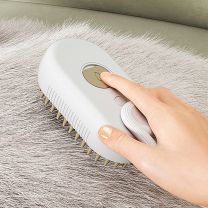 3 in 1 Electric Spray Cat Hair Brush