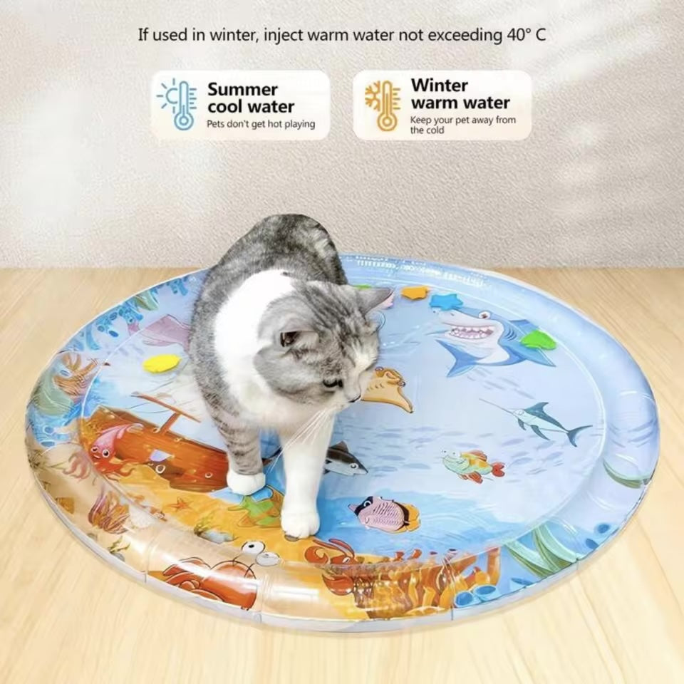 Water Sensory Play Mat for Cats